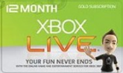 12 mois xbox xboxlive live card