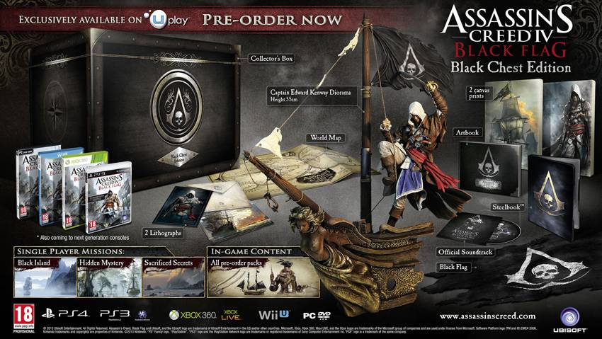 Assassin\'s-creed-IV-balck-flag-black-chest-edition