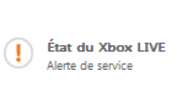 Etat service alerte xbox live vignette