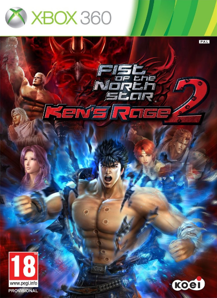 fist of the north star ken rage 2 jaquette