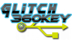 logo glitch360key