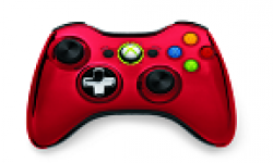 manette chrome serie rouge vignette