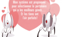 Portal 2 Saint Valentin head