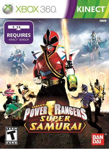 Power Rangers Samurai Xbox 360 cover