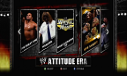 WWE 13 mode era attitude menu vignette