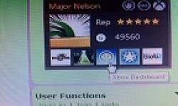xbox dashboard gamercard major nelson vignette