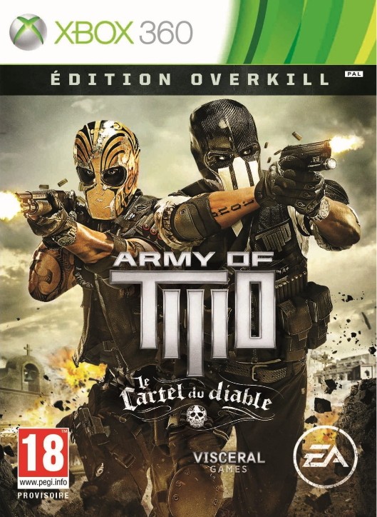 army of two le cartel du diable edition overkill jaquette