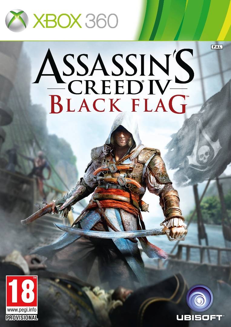 Assassin\'s Creed IV Black Flag jaquette 360