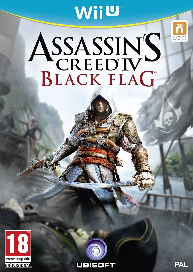 Assassin\'s Creed IV Black Flag jaquette Wii u