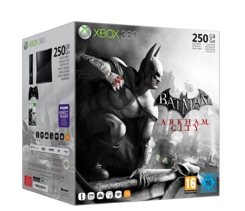 Batman: Arkham City Xbox_360_S_250_GB_bundle