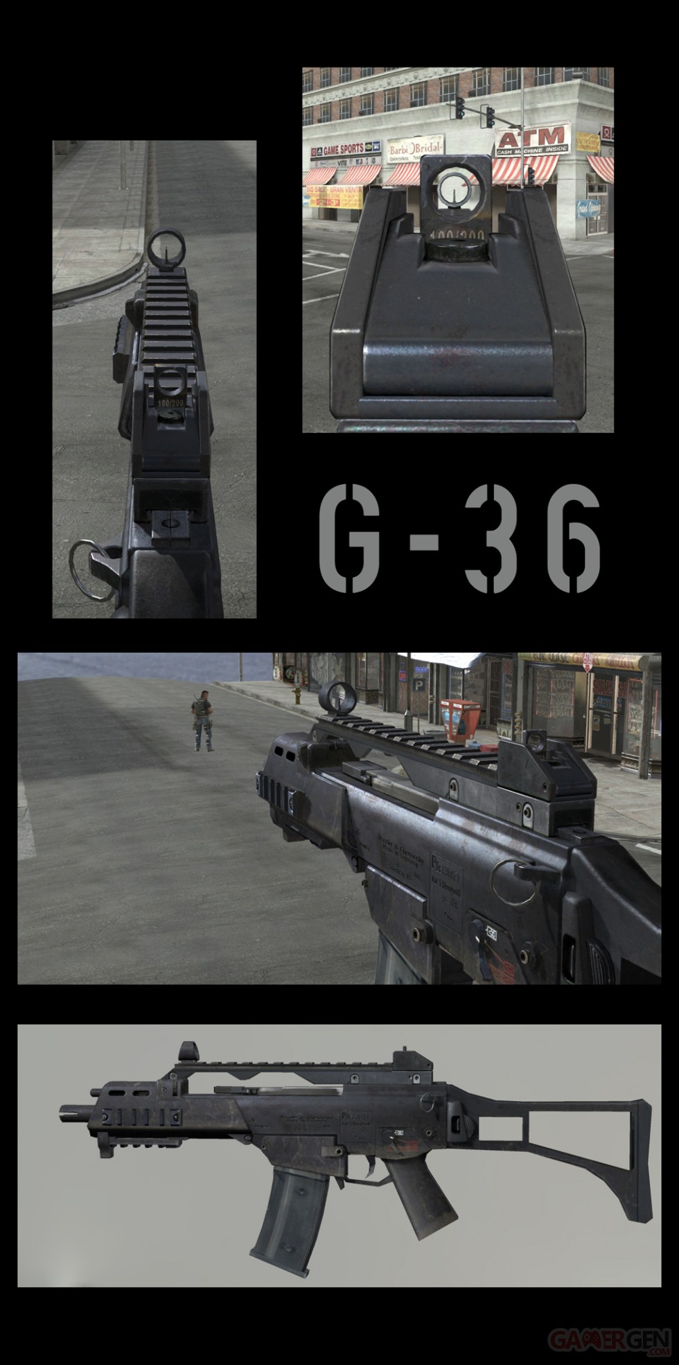 Call of Duty Modern Warfare 3 Artwork g36_layout