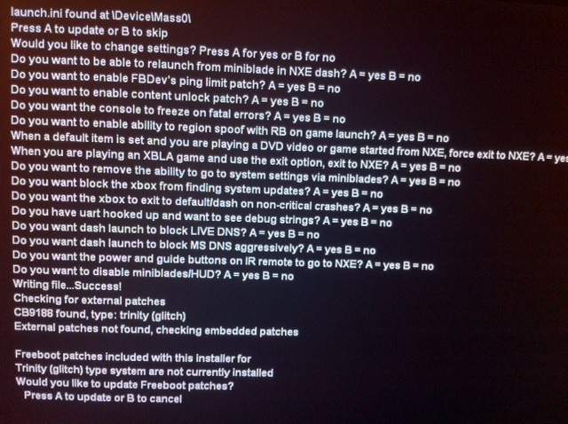 Dashlaunch-FSD - Installation du Glitch  6