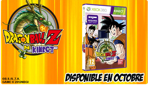 dbz for kinect cover jaquette image