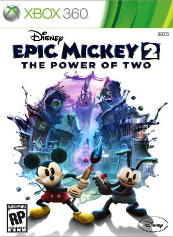 Disney Epic Mickey 2 The Power of Two  cover