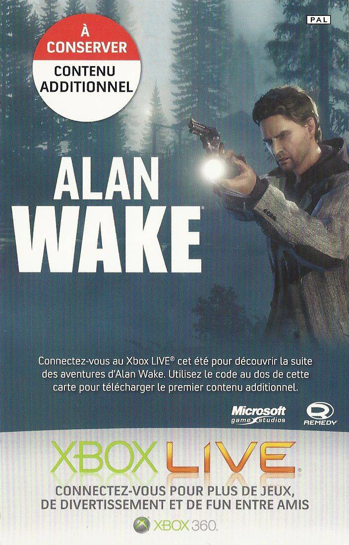 DLC Alan Wake