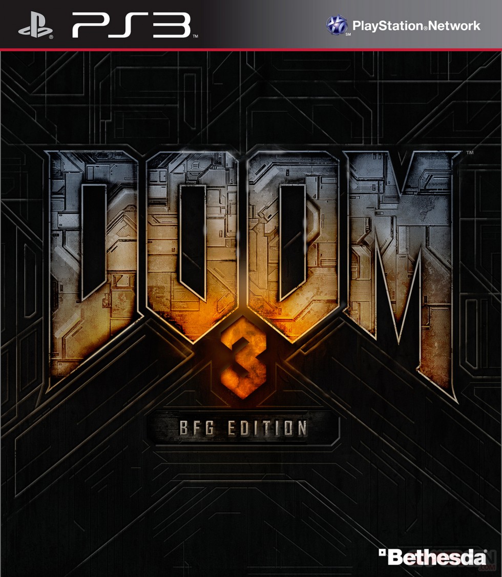 Doom 3 BFG - jaquette PS3