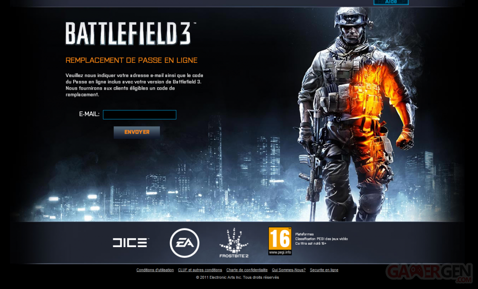 EA code passe en ligne
