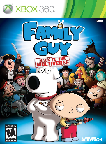 Family Guy Back to the Multiverse  cover