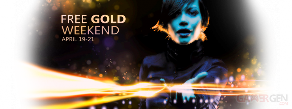 free xbox live gold weekend 19-21 april