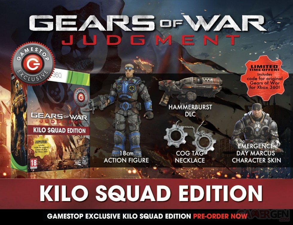 gears of war judgment kilo squad edition