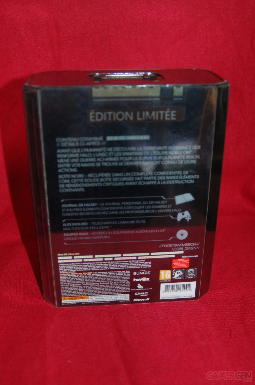 Halo REACH collector XBOX 360 - 48