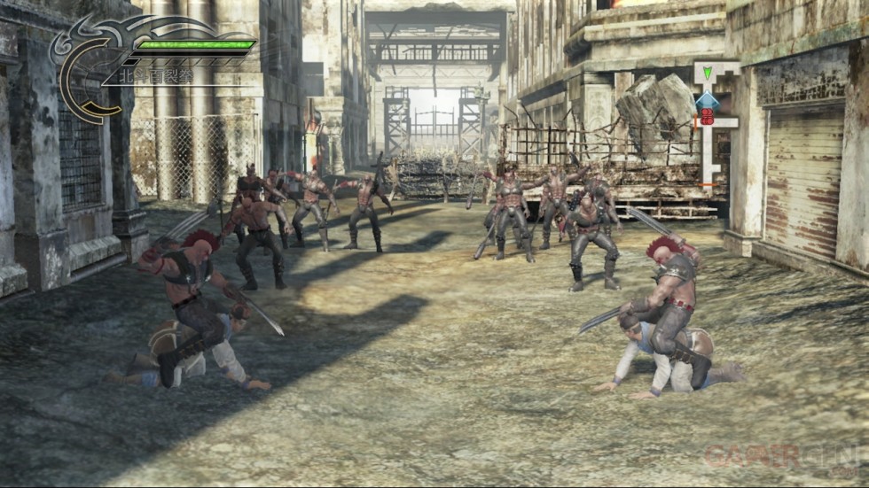 Hokuto Musô Comparaison Visuel PS3 Xbox 360 9
