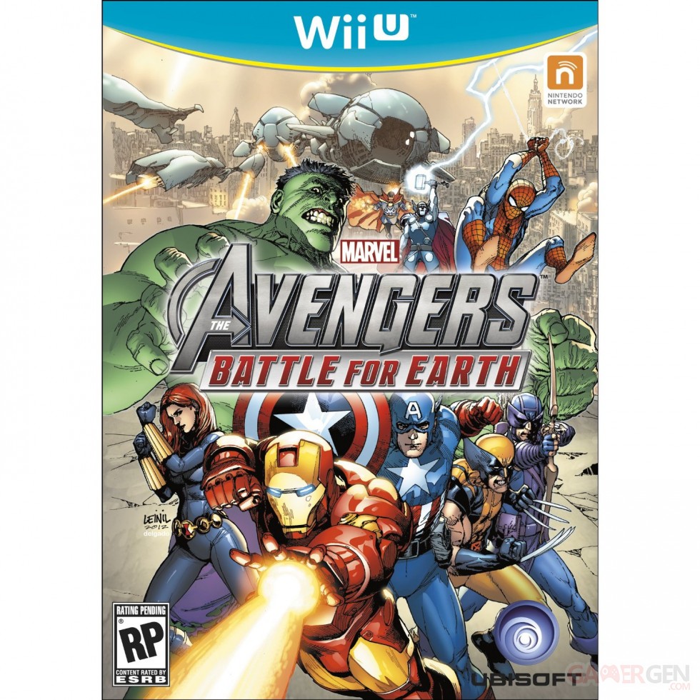 Jaquette cover Marvel Avengers Battle for Earth Wii U