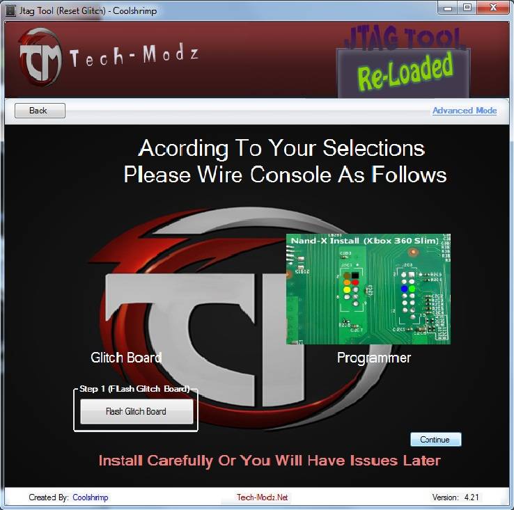 JTAG Tools - Installation du Glitch  4