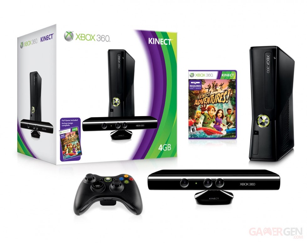 Kinect_et_Xbox_360_S_4Gb
