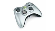 Manette-Xbox360 Silver  02