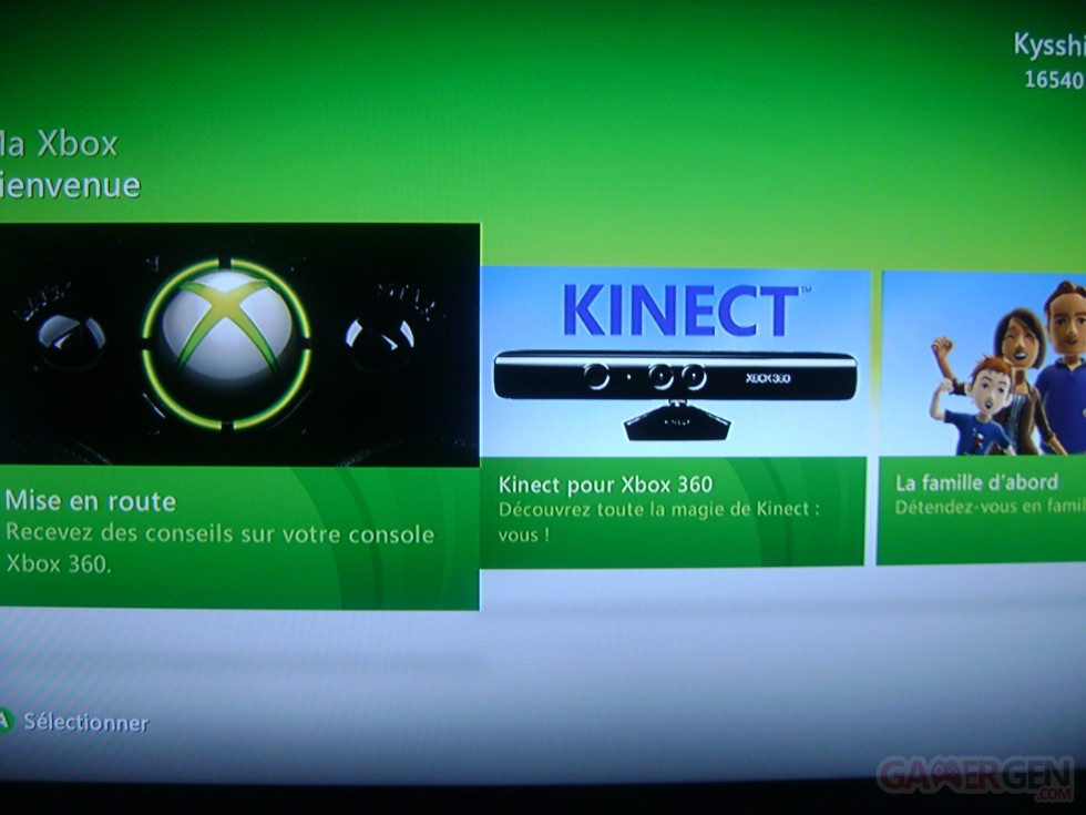 Mise à jour Kinect 12416-121