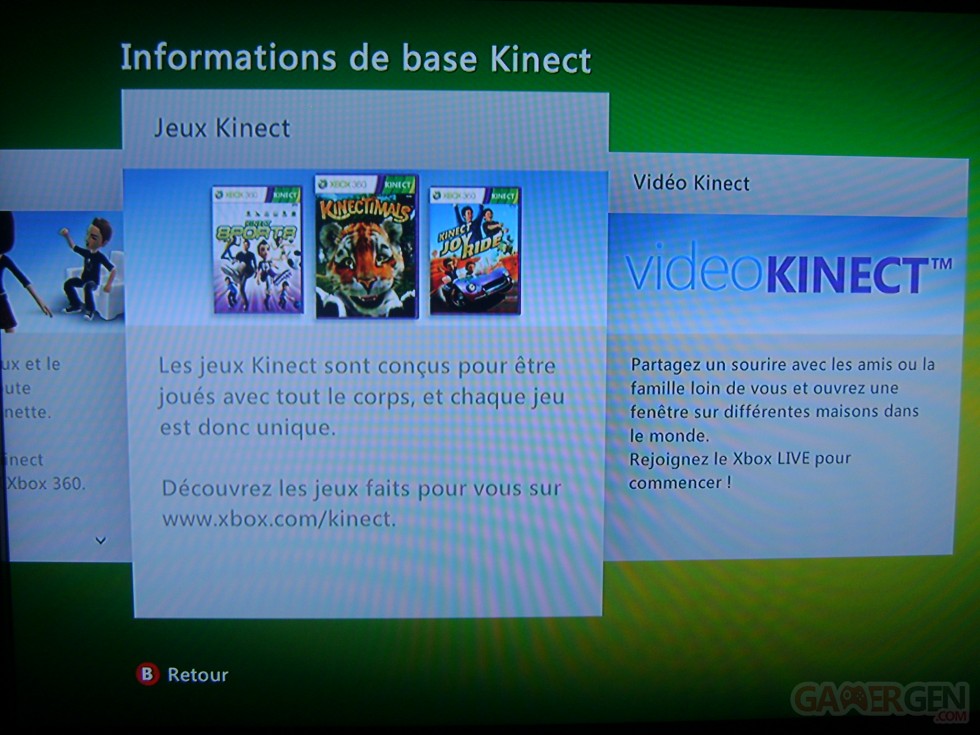 Mise à jour Kinect 12416-14