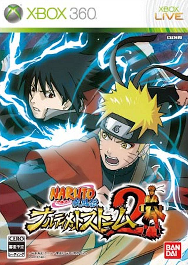 Naruto Ninja Storm 2 Xbox 360 couverture