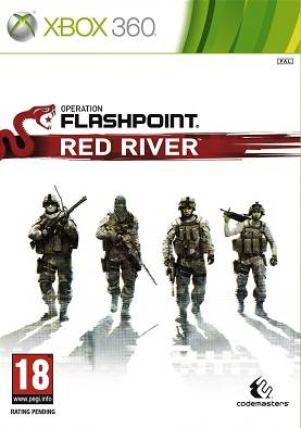 Operation Flashpoint Red River xbox 360 jaquette