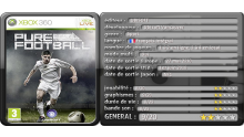 Pure Football Test complet PS3 Xbox 360 tableau conclusion