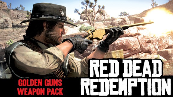 red dead redemption golden guns