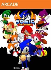 sonic the fighters xbox live jaquette