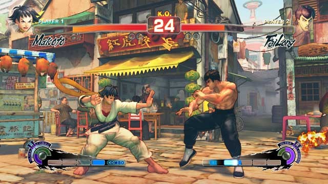 Super Street Fighter IV Makoto Capcom ultra combo super attaque 3