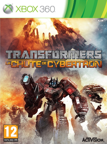 Transformers La Chute de Cybertron jaquette