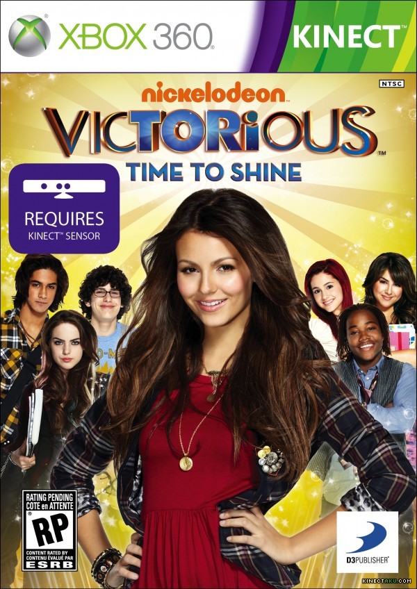 victorious time to shine kinect jaquette