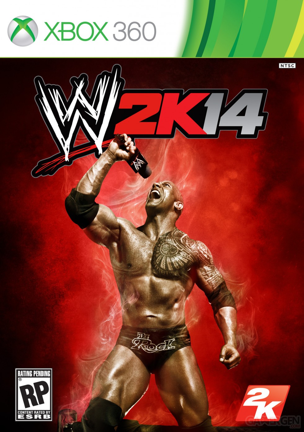 WWE 2K14 jaquette Xbox 360 ntsc 24-06-2013