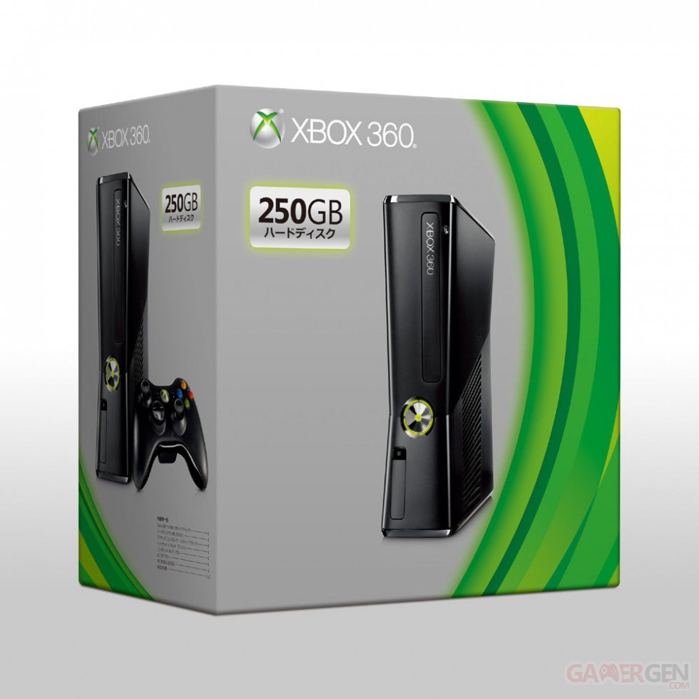 Xbox 360 S 250go-NO Kinect