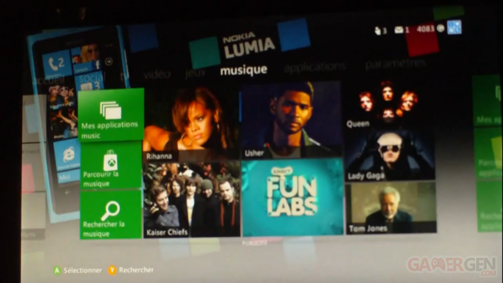 Xbox LIVE dashboard bêta 07-06-2012 screenshot image
