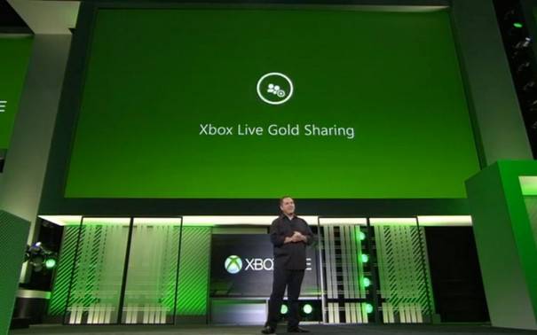 xbox live gold sharing
