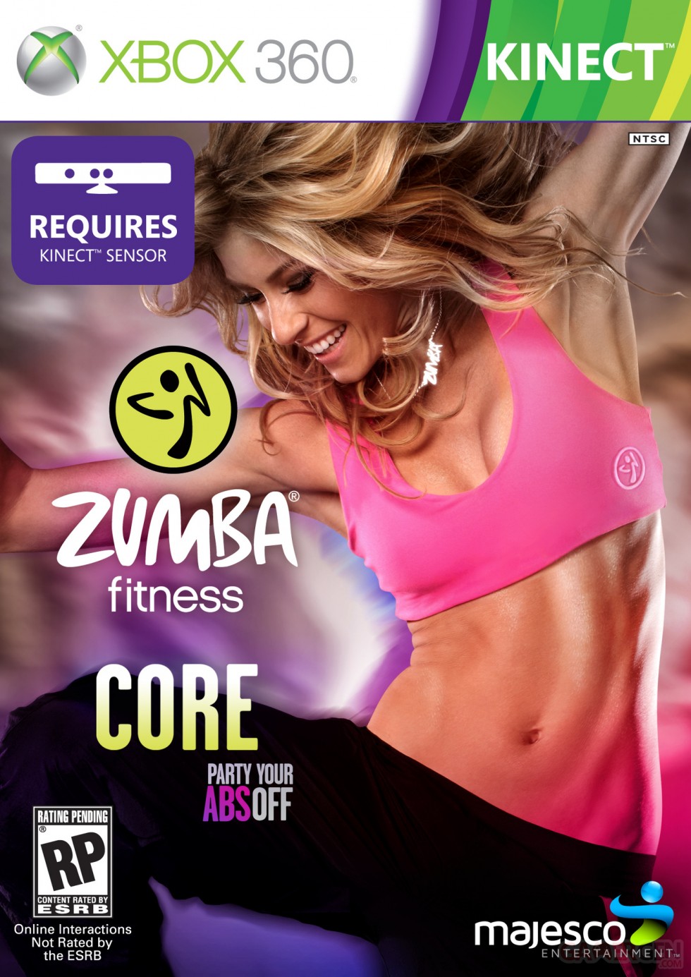 Zumba Fitness Core Kinect jaquette